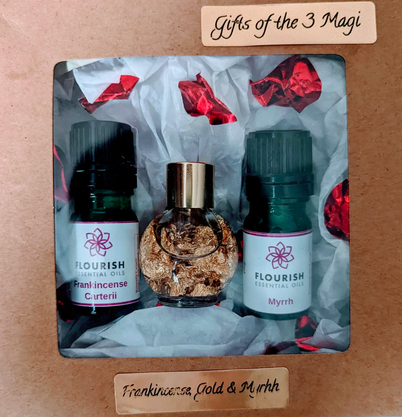 Gifts of the Magi Frankincense and Myrrh Argan Oil
